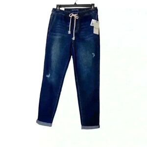 WallFlower Tomboy Jogger Denim,Mid-Rise Insta-Stretch,Juniors Jeans size 3